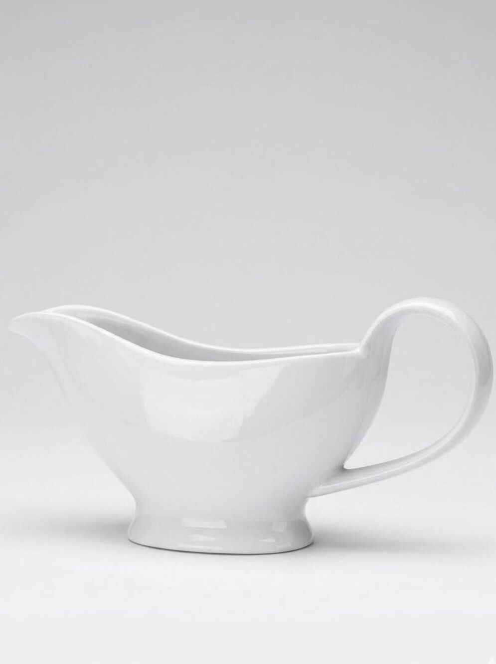🔹️NWT Cordon Bleu White Porcelain 16oz Sauce Gravy Boat Server